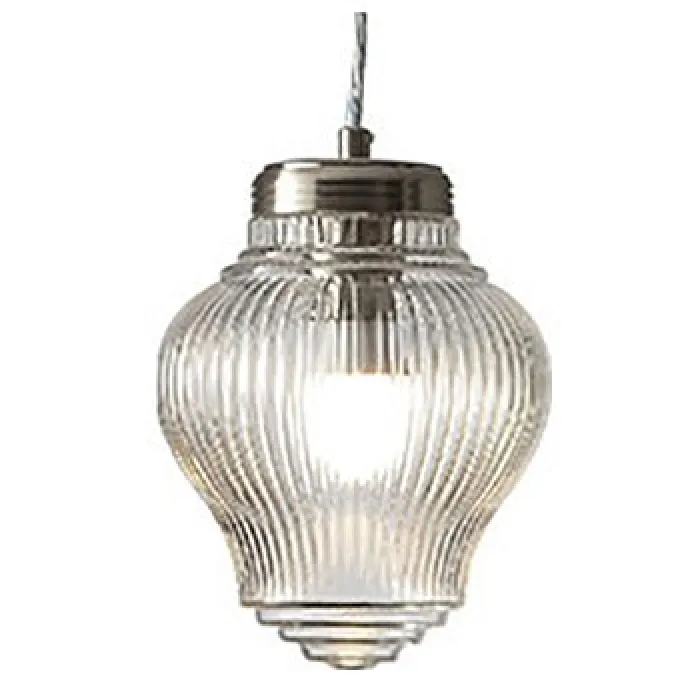 Подвесной светильник Newport 614 6143/S nickel/clear Цвет арматуры никель Цвет плафонов прозрачный от ImperiumLoft