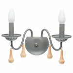 Бра MW-Light Карбон 697020602 Цвет арматуры серый Цвет плафонов коричневый от ImperiumLoft