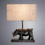 Настольная лампа декоративная Arte Lamp Clark A4376LT-1BS Цвет плафонов серый Цвет арматуры серебро