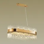 Подвесной светильник Odeon Light Focco 4722/24 Цвет арматуры золото Цвет плафонов прозрачный от ImperiumLoft