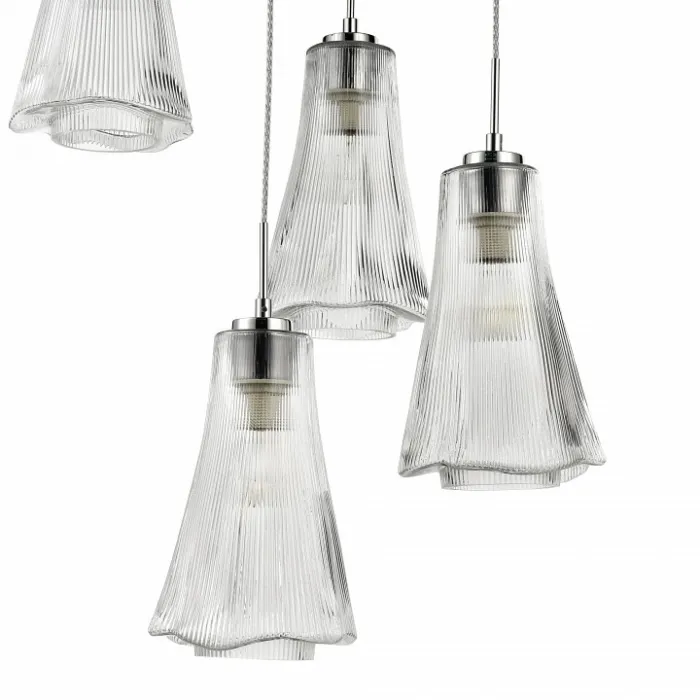Подвесной светильник Vele Luce Emily VL5603P16 Цвет арматуры Серый Цвет плафонов Неокрашенный от ImperiumLoft