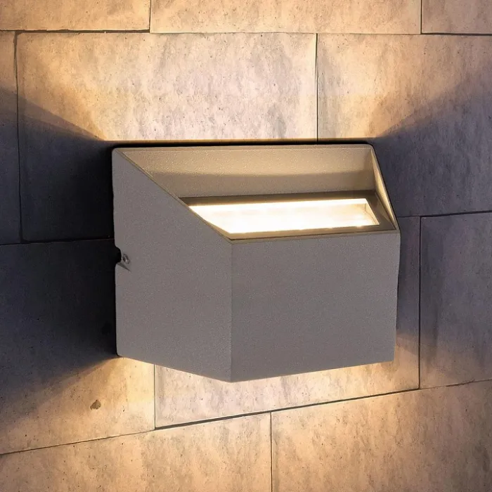 Накладной светильник Elektrostandard Ofion 1615 Techno LED Ofion Double алмазный серый от ImperiumLoft