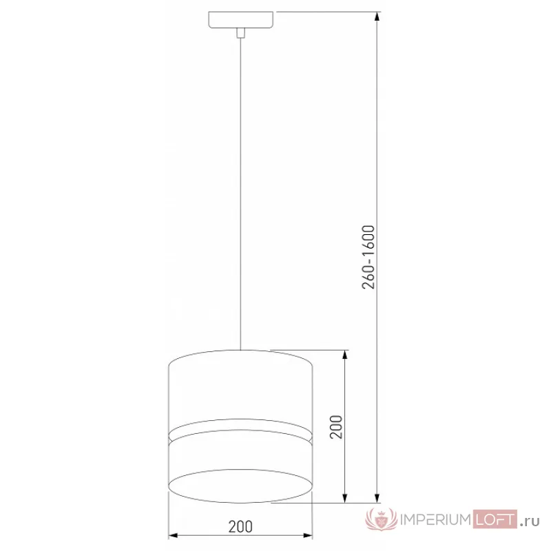 Подвесной светильник TK Lighting Paglia 6693 Paglia от ImperiumLoft