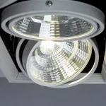 Встраиваемый светильник Arte Lamp Merga A8450PL-3WH Цвет арматуры Белый от ImperiumLoft