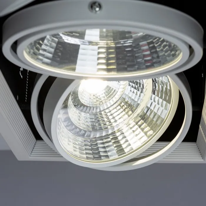 Встраиваемый светильник Arte Lamp Merga A8450PL-3WH Цвет арматуры Белый от ImperiumLoft