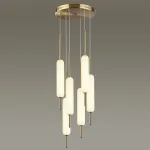 Подвесной светильник Odeon Light Reeds 4794/72L Цвет плафонов белый Цвет арматуры бронза от ImperiumLoft