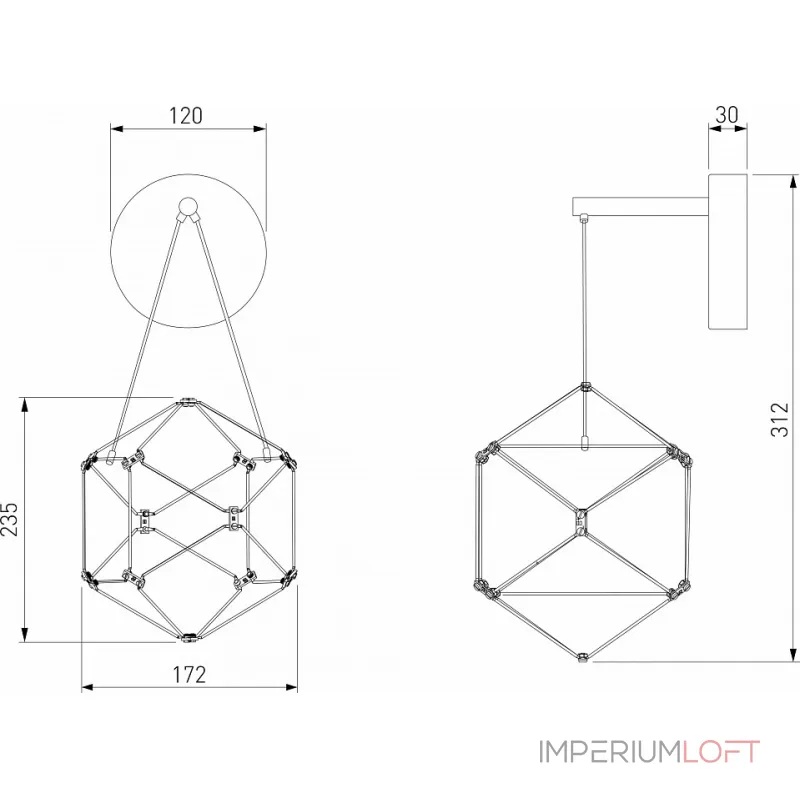 Бра Eurosvet Uma 90310/1 черный жемчуг от ImperiumLoft Бра Eurosvet Uma 90310/1 черный жемчуг от ImperiumLoft