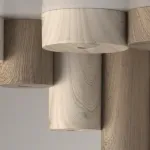 Накладной светильник DeMarkt Иланг 5 712010901 Цвет арматуры коричневый Цвет плафонов коричневый от ImperiumLoft