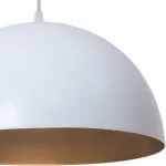 Подвесной светильник TopDecor Dome Dome S4 10 G Цвет плафонов золото Цвет арматуры белый от ImperiumLoft