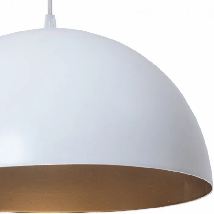 Подвесной светильник TopDecor Dome Dome S4 10 G Цвет плафонов золото Цвет арматуры белый от ImperiumLoft