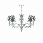 Подвесная люстра Lamp4You Eclectic 14 M2-05-CR-LMP-O-2 Цвет арматуры хром Цвет плафонов черно-белый от ImperiumLoft