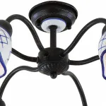 Люстра на штанге Citilux Ажур CL534161 Цвет арматуры черный от ImperiumLoft