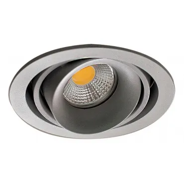 Встраиваемый светильник Donolux DL18615 DL18615/01WW-R Silver Grey/Black от ImperiumLoft