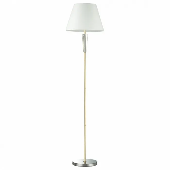 Торшер Lumion Loraine 3733/1F Цвет арматуры золото Цвет плафонов белый от ImperiumLoft