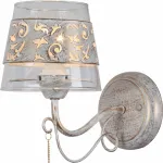 Бра Arte Lamp Calice A9081AP-1WG Цвет арматуры золото Цвет плафонов золото