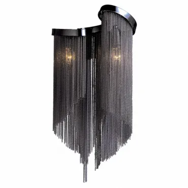 Накладной светильник Favourite Multivello 1157-2W Цвет арматуры хром Цвет плафонов черный