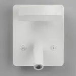 Бра с подсветкой Omnilux Sorano OML-10901-02 Цвет арматуры белый Цвет плафонов белый от ImperiumLoft