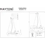 Подвесная люстра Maytoni MOD545PL-11G
