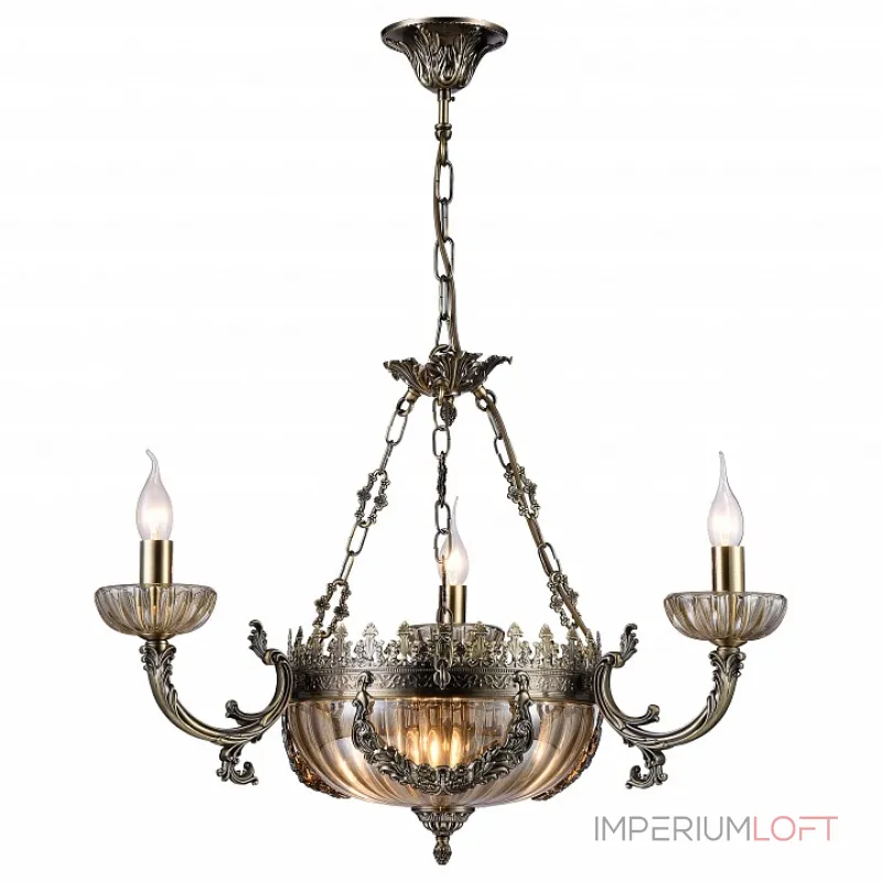 Подвесная люстра Rivoli Patricia P6 AB Б0038437 