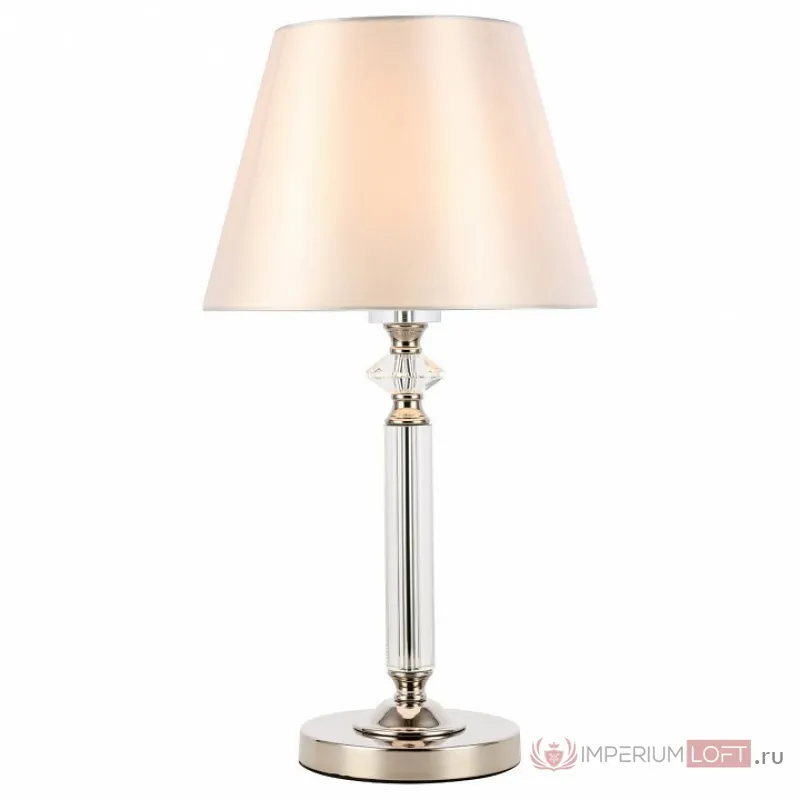 Настольная лампа декоративная ST-Luce Viore SL1755.154.01 Цвет плафонов белый Цвет арматуры никель от ImperiumLoft