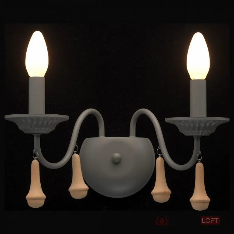 Бра MW-Light Карбон 697020602 Цвет арматуры серый Цвет плафонов коричневый от ImperiumLoft