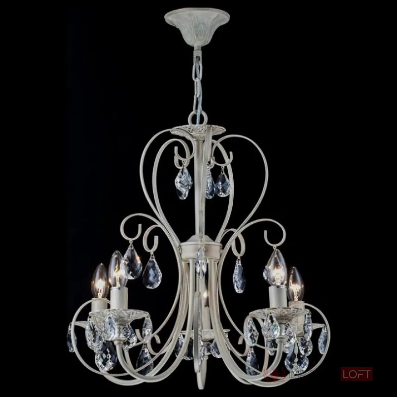 Подвесная люстра Maytoni Princess ARM270-05-R Цвет арматуры золото Цвет плафонов прозрачный от ImperiumLoft