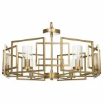Подвесная люстра Maytoni Bowi H009PL-06G Цвет арматуры золото Цвет плафонов прозрачный от ImperiumLoft