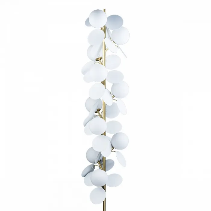 Торшер Loft it Matisse 10008F white Цвет арматуры золото Цвет плафонов белый от ImperiumLoft