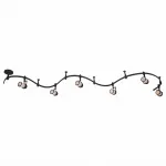 Комплект трековый Arte Lamp Rails A3056 A3056PL-6BK Цвет арматуры черный Цвет плафонов черно-белый