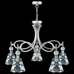 Подвесная люстра Lamp4You Eclectic 14 M2-05-CR-LMP-O-2 Цвет арматуры хром Цвет плафонов черно-белый от ImperiumLoft