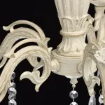 Подвесная люстра DeMarkt City Аврора 5 371010905 Цвет арматуры кремовый Цвет плафонов прозрачный от ImperiumLoft