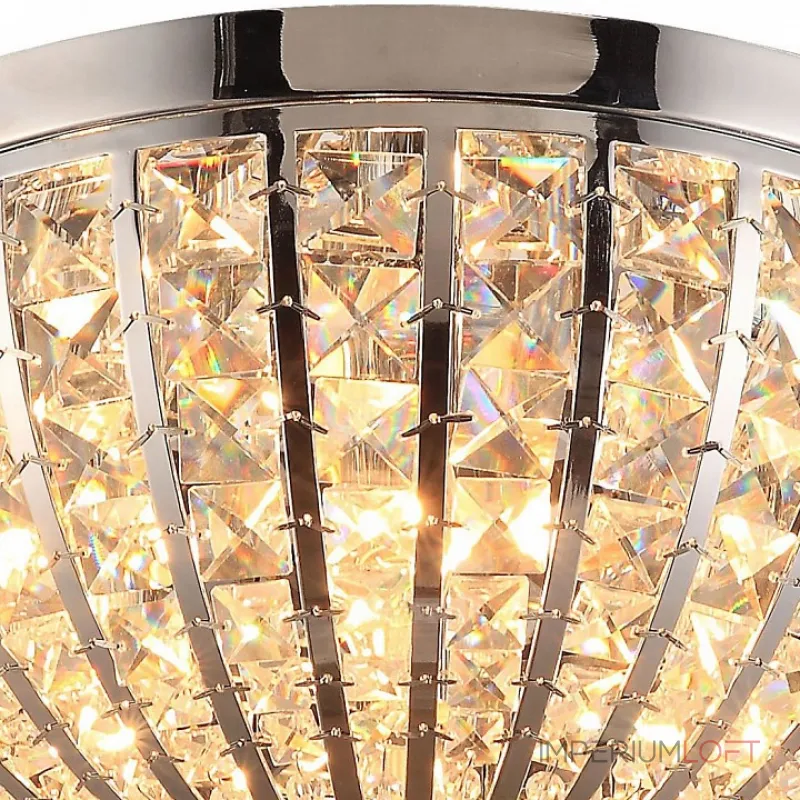 Накладной светильник TopLight Jennifer TL1163-6D Цвет арматуры хром Цвет плафонов прозрачный