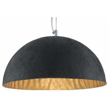 Подвесной светильник Arte Lamp Dome A8149SP-1GO Цвет арматуры хром Цвет плафонов черный от ImperiumLoft
