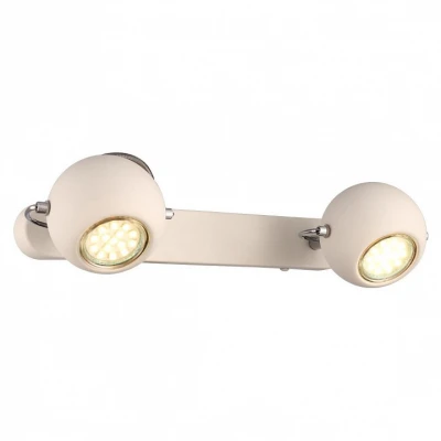 Спот Arte Lamp Spia A9128AP-2WH Цвет арматуры белый Цвет плафонов белый