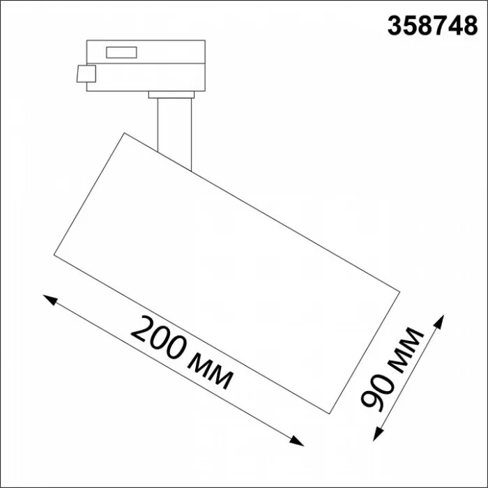 Светильник на штанге Novotech Nail 358748 от ImperiumLoft