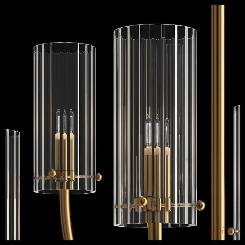 Люстра на штанге Maytoni MOD223PL-06BS