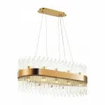 Подвесной светильник Odeon Light Focco 4722/24 Цвет арматуры золото Цвет плафонов прозрачный от ImperiumLoft