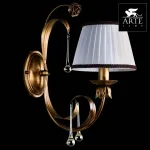 Бра Arte Lamp Borgia A8100AP-1GA Цвет арматуры золото Цвет плафонов белый от ImperiumLoft