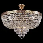 Люстра на штанге Maytoni Palace DIA890-CL-06-G Цвет арматуры золото Цвет плафонов прозрачный от ImperiumLoft