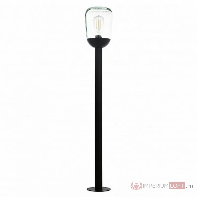 Наземный низкий светильник Eglo 98703 цвет арматуры черный цвет плафонов прозрачный от ImperiumLoft