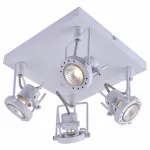 Спот Arte Lamp Costruttore A4300PL-4WH Цвет арматуры белый Цвет плафонов белый