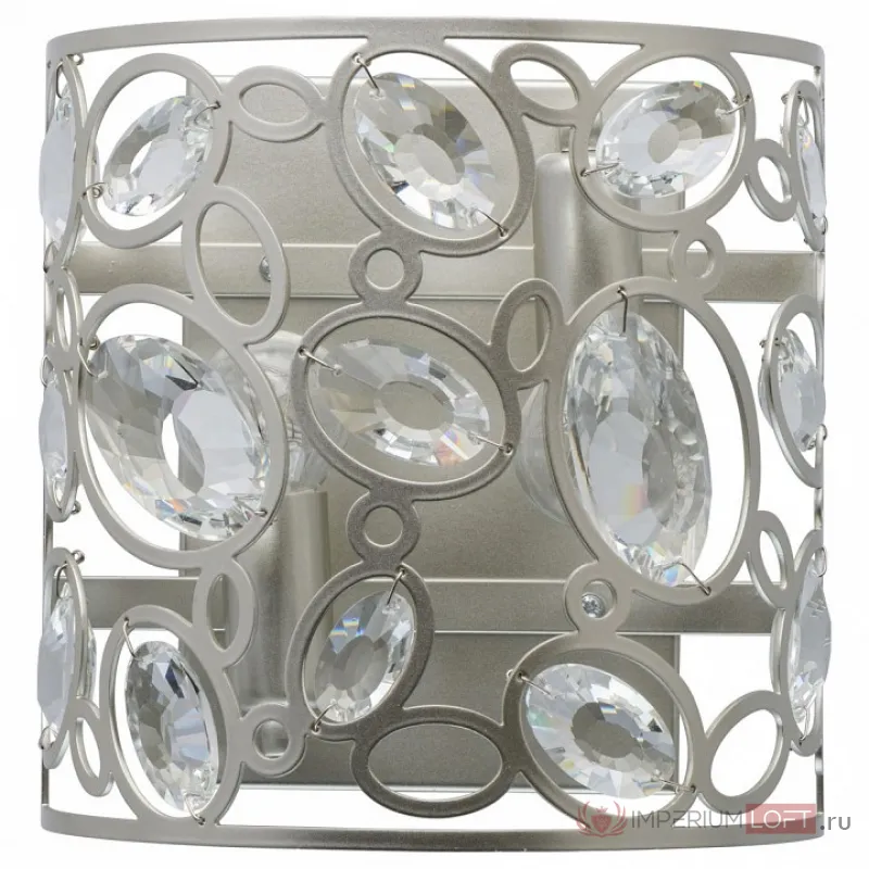 Накладной светильник MW-Light Лаура 345022702 Цвет арматуры серебро Цвет плафонов серебро от ImperiumLoft