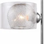 Настольная лампа декоративная Rivoli Mod T1 CR Б0037691 Цвет арматуры хром Цвет плафонов хром