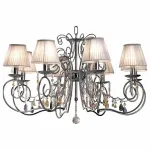 Подвесная люстра Citilux Фиона CL307181 Цвет арматуры хром Цвет плафонов разноцветный от ImperiumLoft