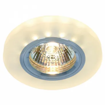Встраиваемый светильник Arte Lamp Wagner A5331PL-1WH Цвет арматуры хром Цвет плафонов белый