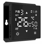 Терморегулятор электромеханический для теплого пола Werkel черные W1151208 от ImperiumLoft