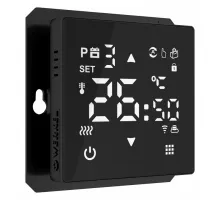 Терморегулятор электромеханический для теплого пола Werkel черные W1151208 Терморегулятор электромеханический для теплого пола Werkel черные W1151208