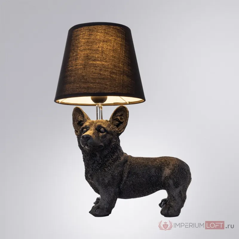 Настольная лампа декоративная Arte Lamp Schedar A4008LT-1BK Цвет арматуры Черный Цвет плафонов Черный от ImperiumLoft