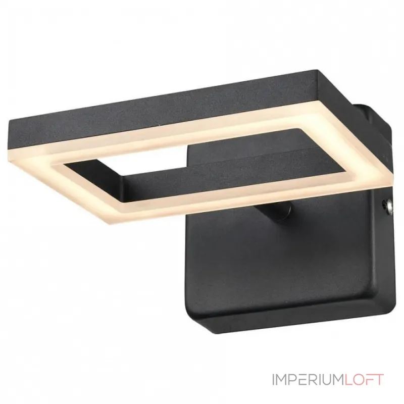 Бра Vele Luce Retta 742 VL7112W01 Цвет арматуры черный Цвет плафонов белый
