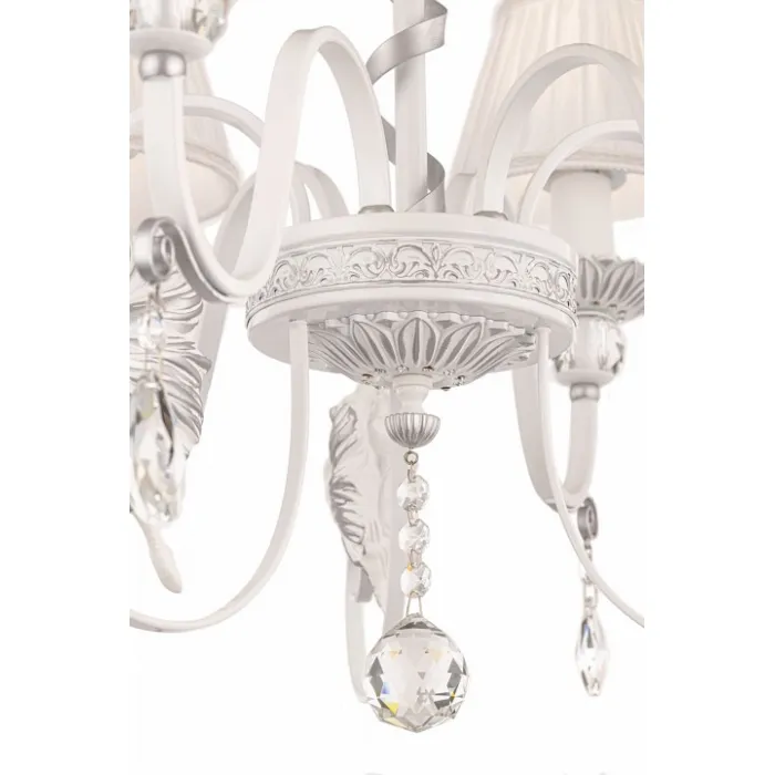 Подвесная люстра Maytoni Elina ARM222-06-N Цвет арматуры золото Цвет плафонов белый от ImperiumLoft